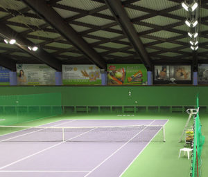 Large Area LED Flood Light for Tennis Court