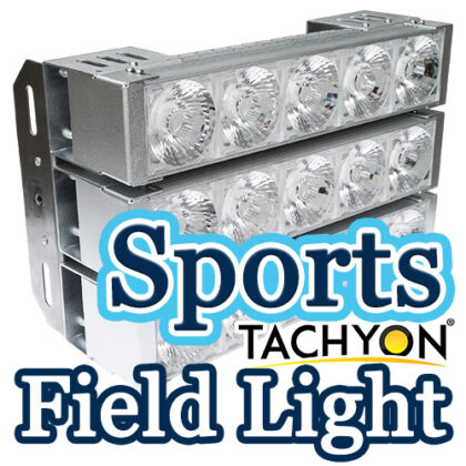 150W High Mast LED Flood Light for Sports Field-front view