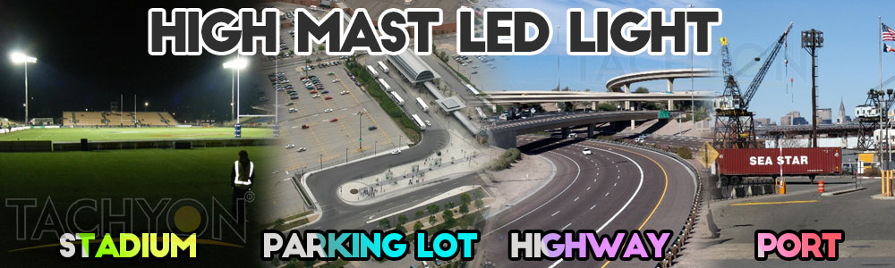 High-Mast-LED-Stadium-&-Large-Area-Lighting-@-1000W-Applications-Stadium-Parking-Lot-Highway-Port