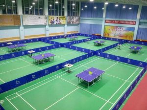 table tennis lighting standards