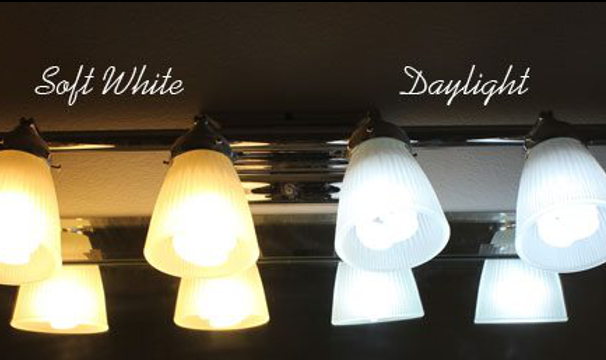 White Light Led And Lighting Source, Types Of Light Warm White Lights