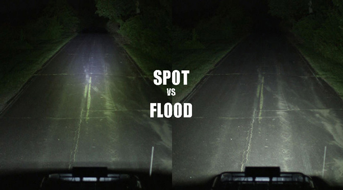 Differences between floodlight and spotlight - TACHYON Light