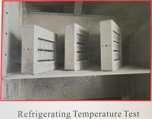 refrigerating temp test