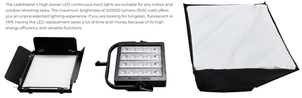 2-in-1 continuous lighting